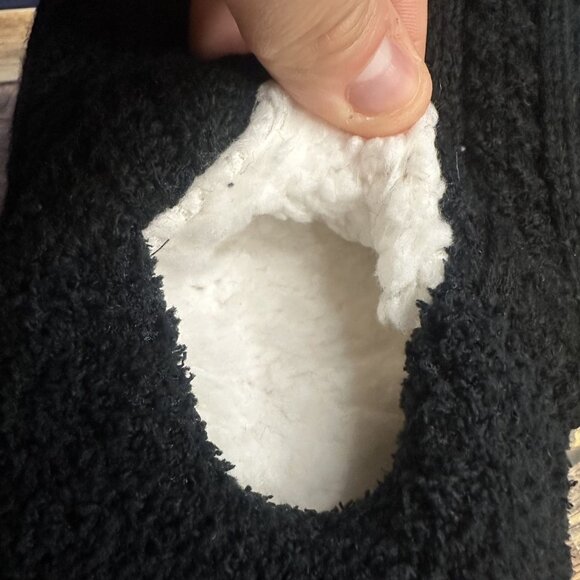 NWT Northeast Outfitters Women's Cozy Cabin Slippers Size S/M (Diamond Black) - Picture 5 of 9